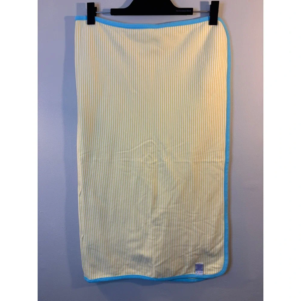 VTG Gymboree Sunny Summer 100% Cotton Baby Blanket Fish 1997
